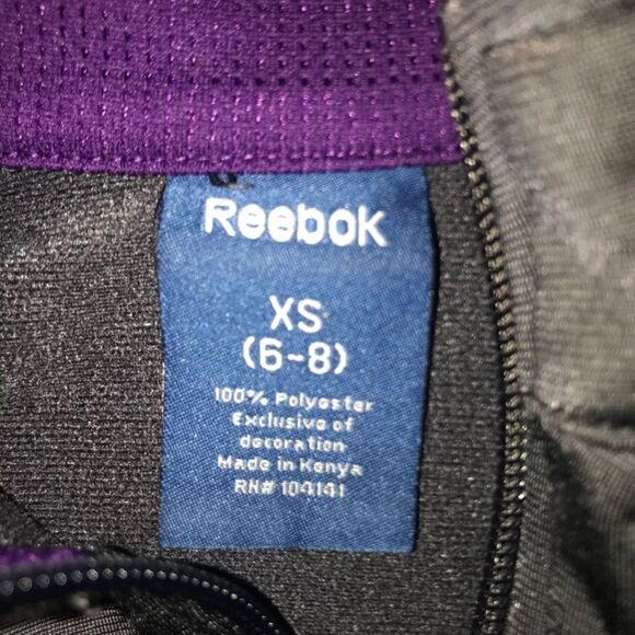 Reebok Girls Track Jacket- XS  - Picture 2 of 3